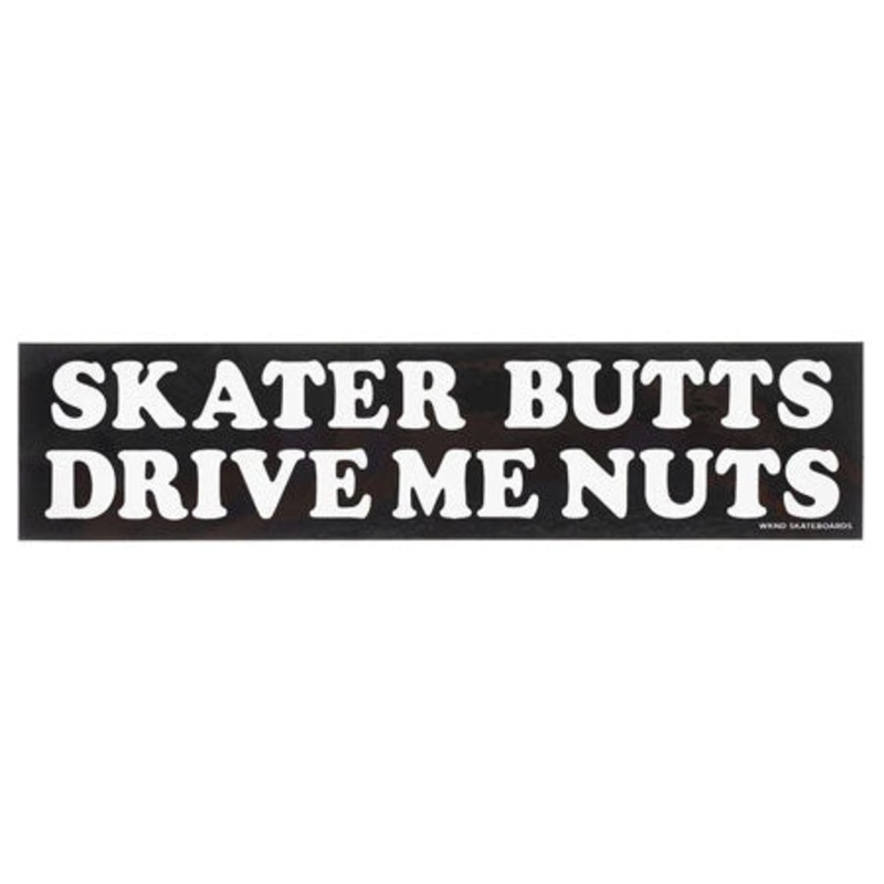 WKND Skateboards Butts Sticker