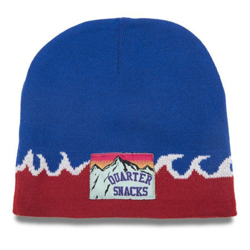 Quartersnacks Flame Beanie|Blue|Black|One size fits all