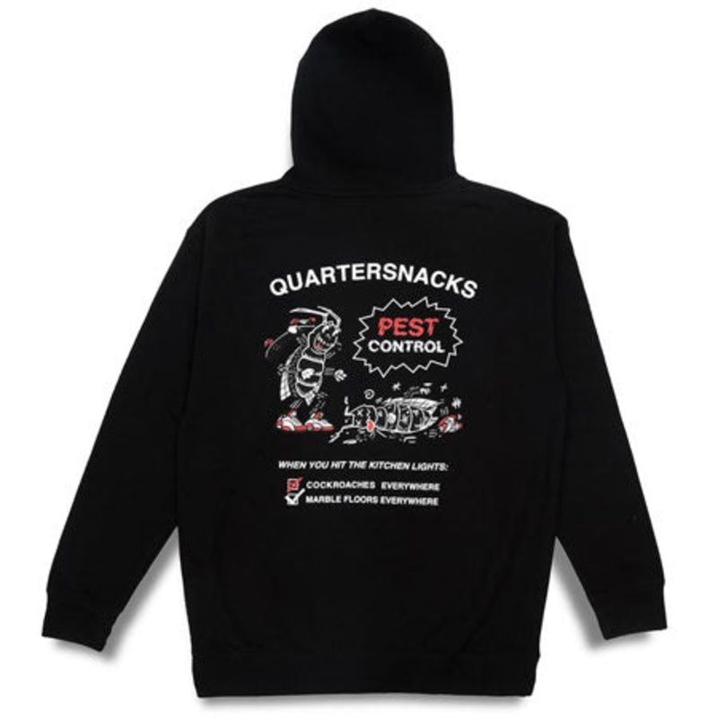 Quartersnacks Pest Control Pullover Hooded Sweatshirt