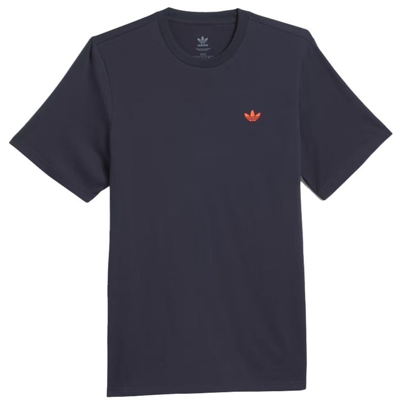 adidas 4.0 Logo T Shirt|Black/ White|Legend Ink/ Collegiate Orange|Small|Medium|Large|Extra Large|Extra Extra Large