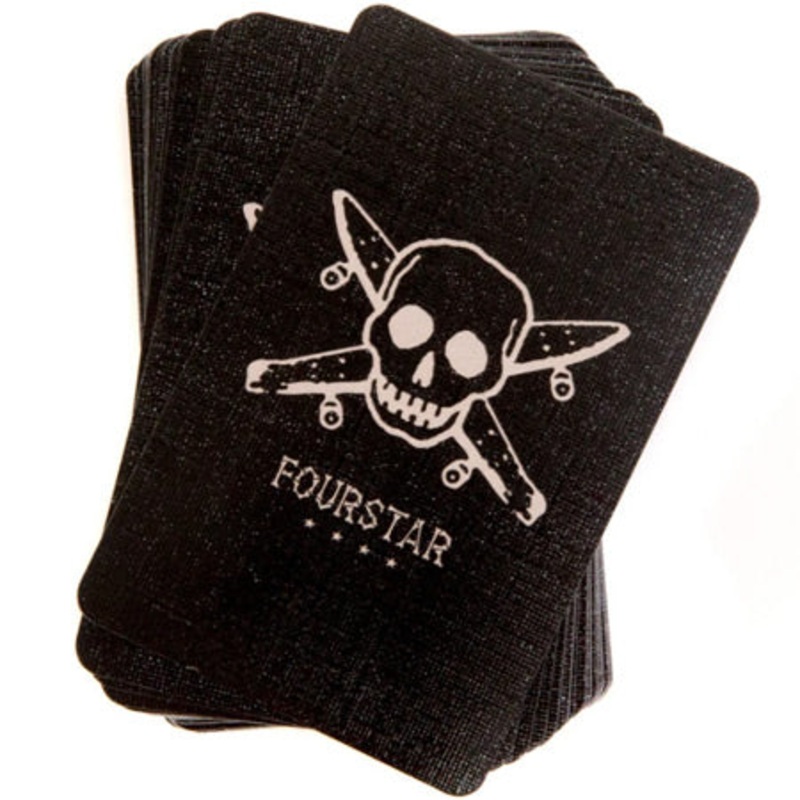 Fourstar Playing Cards|Black|N/A