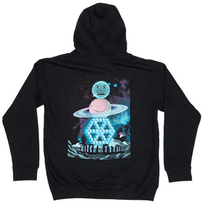 Quartersnacks Spaceman Pullover Hooded Sweatshirt