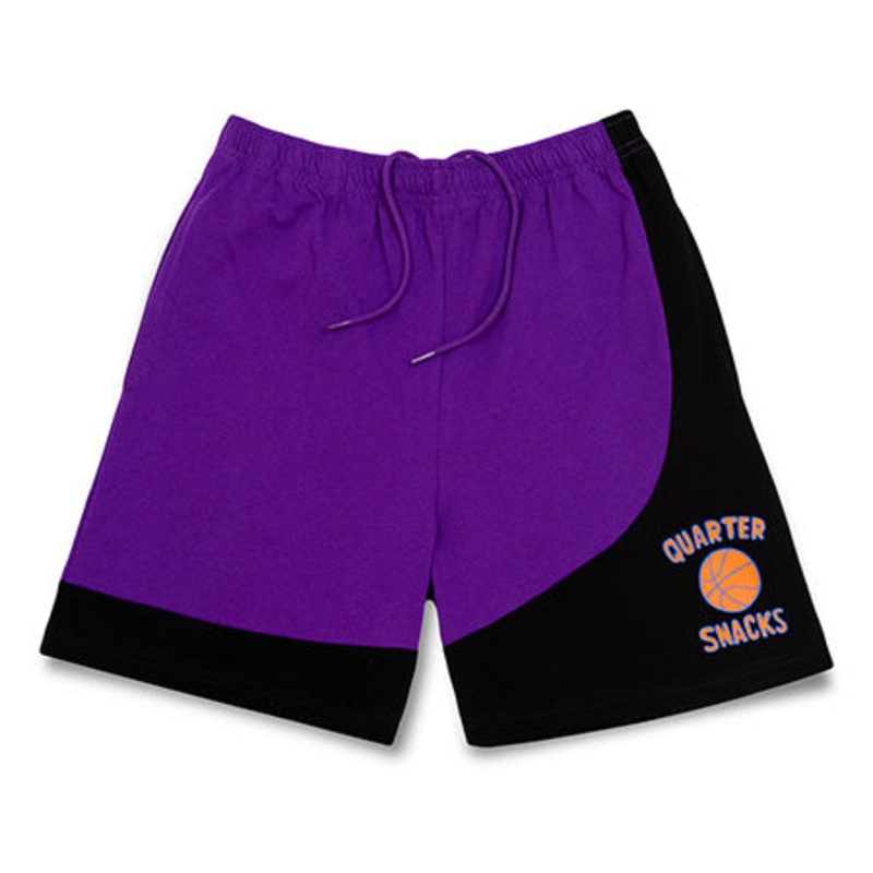Quartersnacks House Shorts|Purple/ Black|Large|Medium|Extra Large