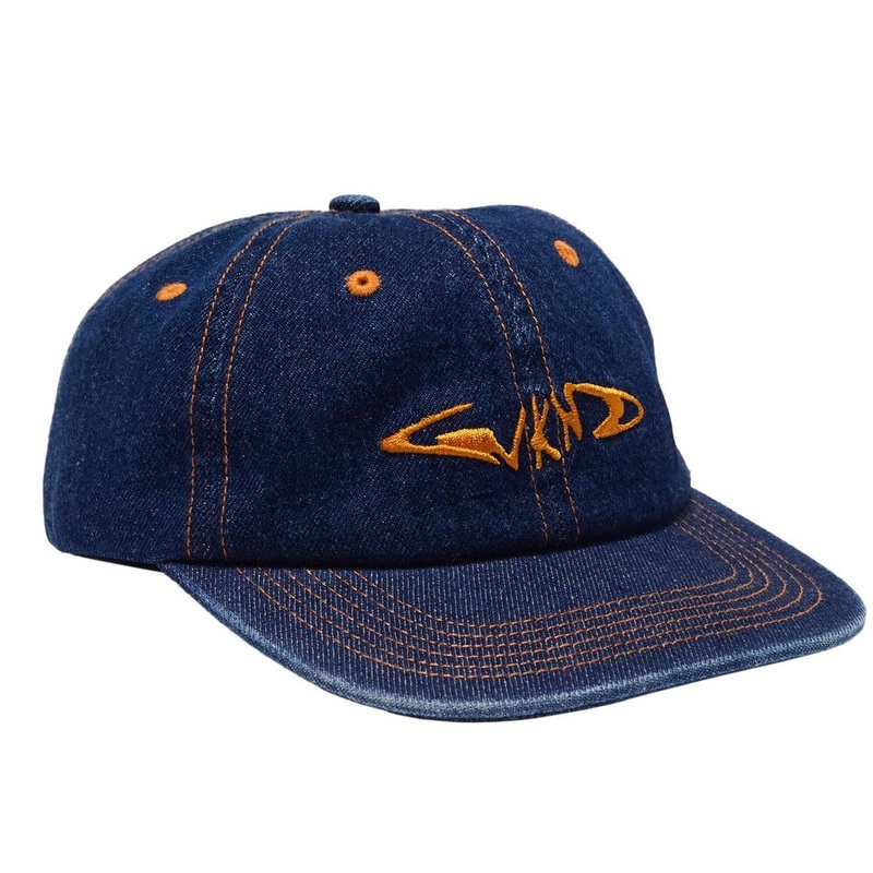 WKND Skateboards Fishbone Denim Snap-Back Hat