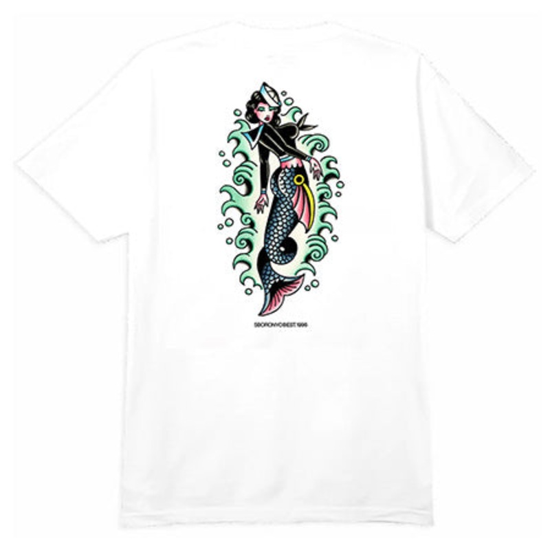 5boro Mermaid T Shirt|White|Medium|Large|Extra Large