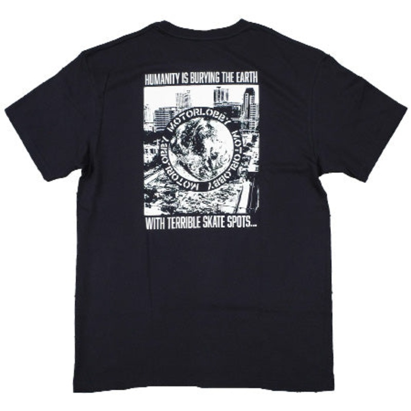 Motor Lobby Humanity T Shirt|Black|Medium|Large|Extra Large