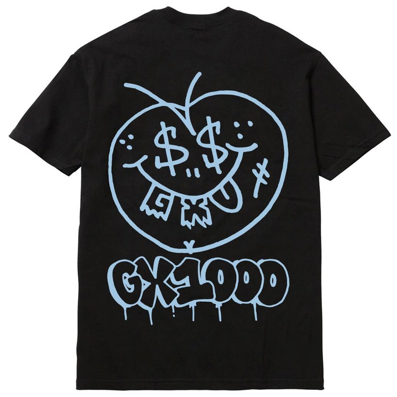 GX1000 Face Plant T Shirt|Black|Medium|Large|Extra Large