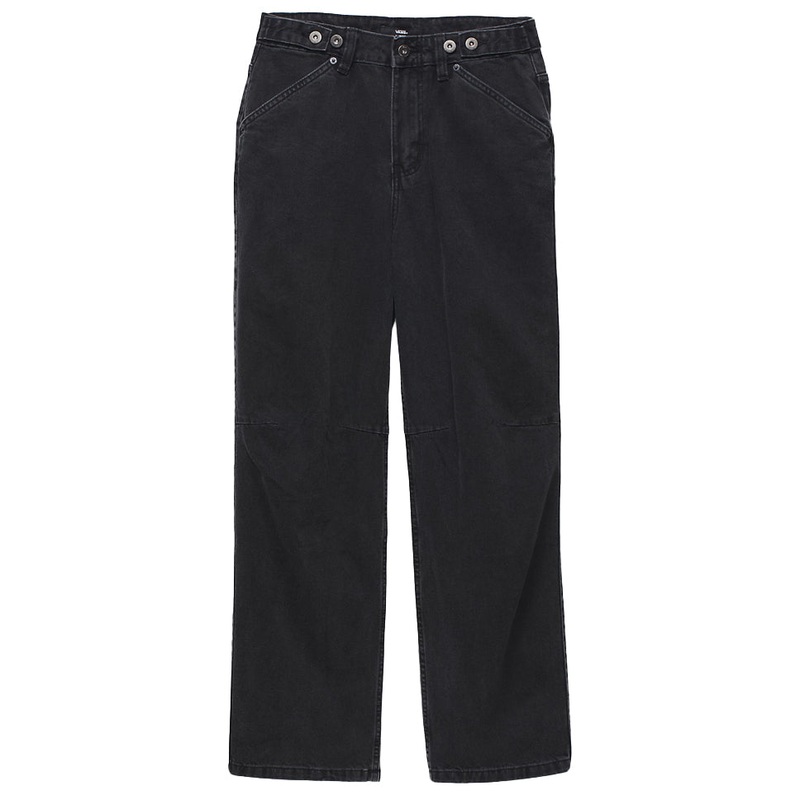 Vans Womens Curbside Pants|Black|Black/ Black|23|24|25|26