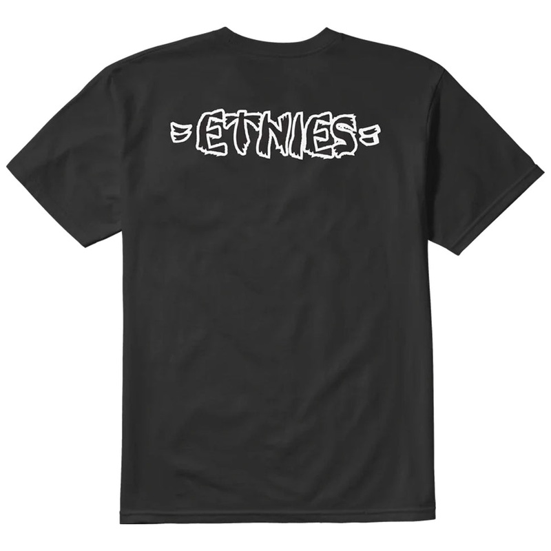 etnies Footwear Rebel T Shirt|Black|Medium|Large|Extra Large