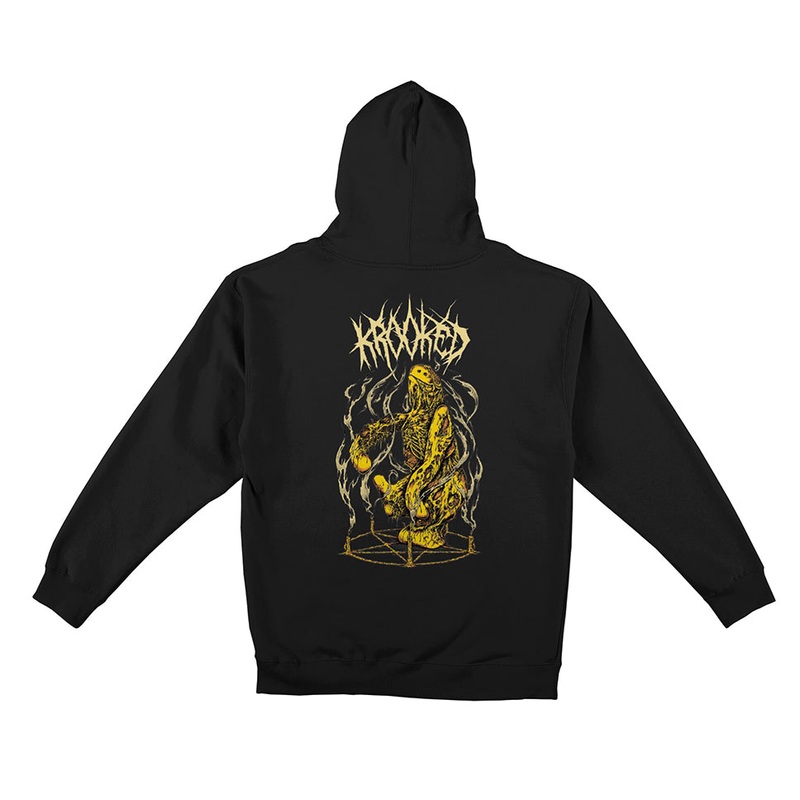 Krooked Necro Shmoo Zip-Up Hooded Sweatshirt