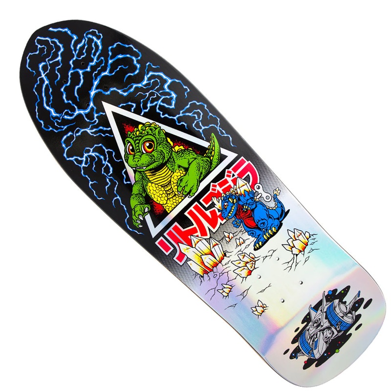 Santa Cruz Godzilla Natas Jr. Shaped Deck