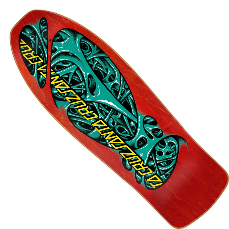 Santa Cruz Oops Mucus Reissue Shaped Deck