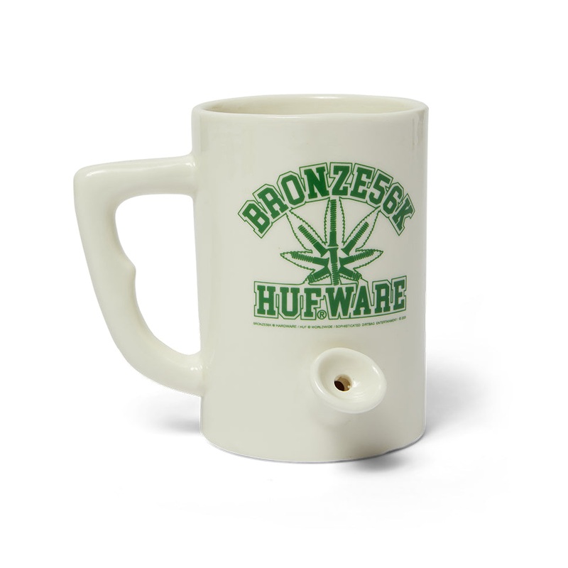 HUF Bronze Early Riser Mug|White|One Size Fits All