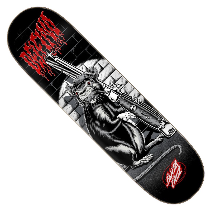 Santa Cruz Fabiana Delfino Skate Rat Deck