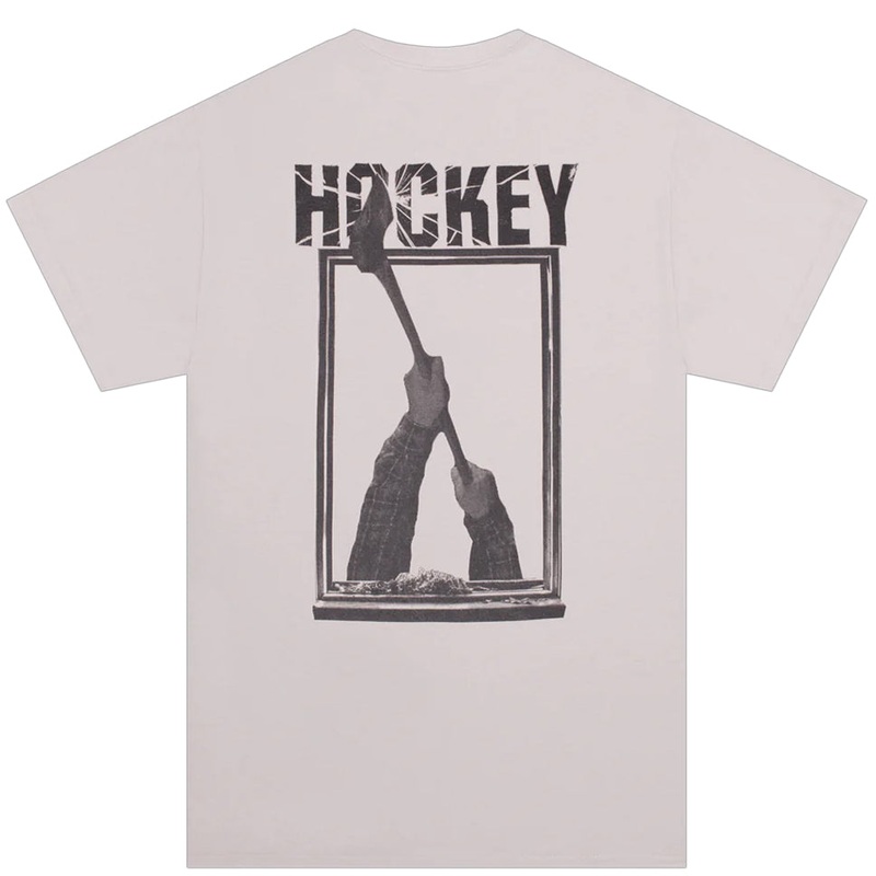 Hockey Crazy Neighbor T Shirt|Ice Grey|Medium|Large|Extra Large
