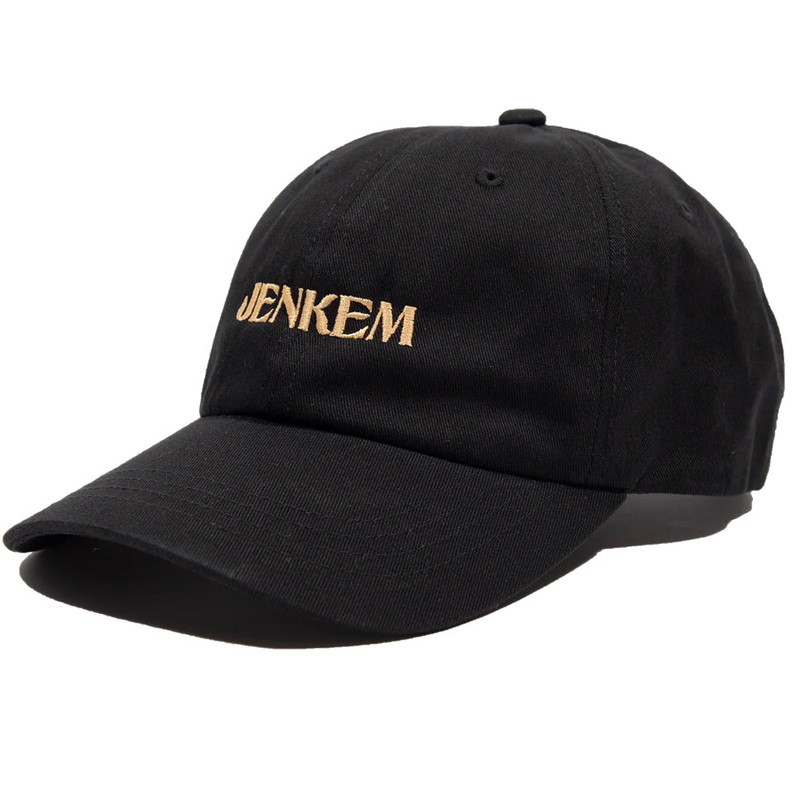Jenkem OG Logo Strap-Back Hat|Black|One Size Fits All