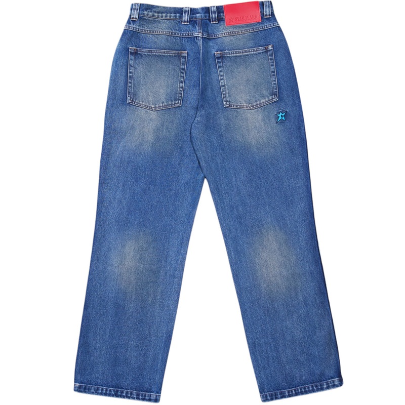 Carpet Company C Star Washed Blue Jeans