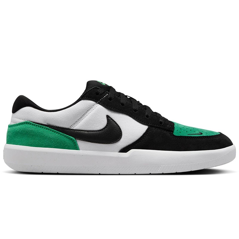 Nike SB Force 58 White Black Stadium Green Shoes