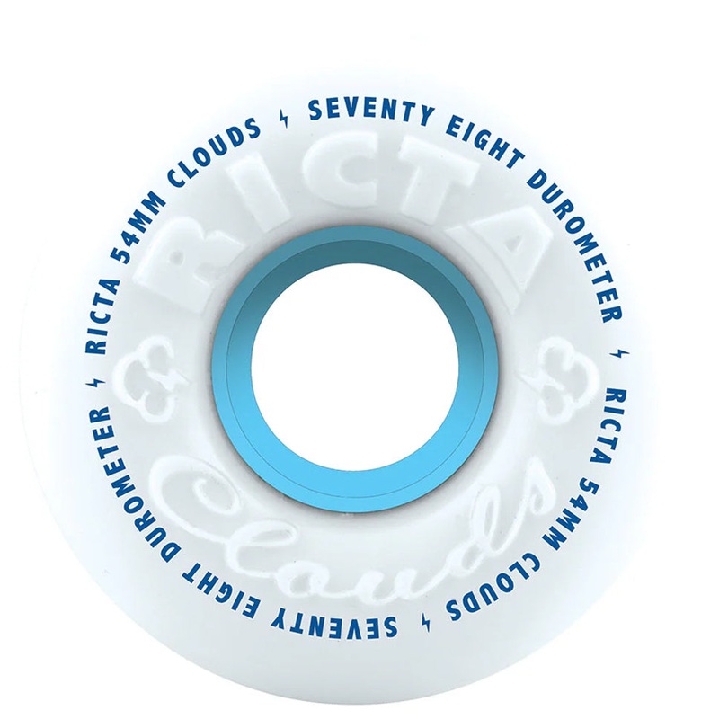 Ricta Clouds 78a Wheels|White|54mm