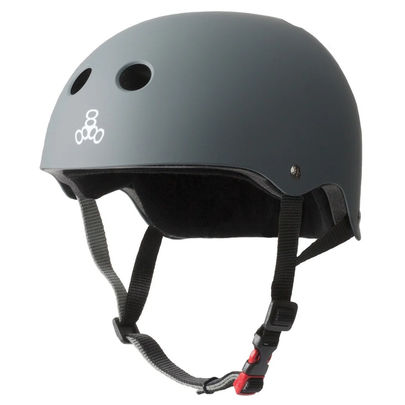Triple 8 The Certified Sweatsaver Carbon Matte Helmet