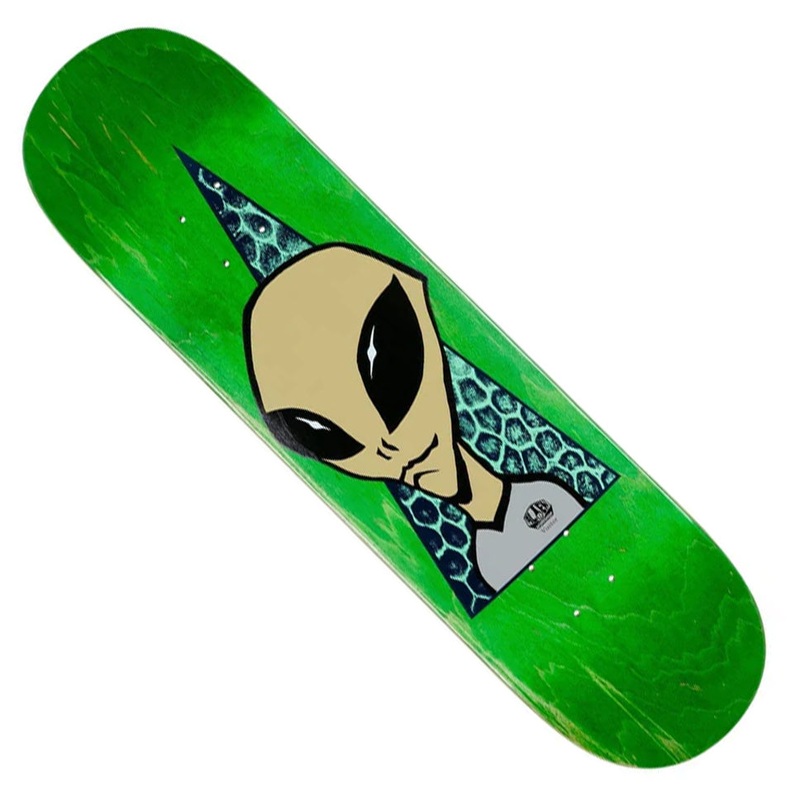 Alien Workshop Visitor Deck|Assorted Woodgrain/ Navy|Assorted Woodgrain/ Grey|Assorted Woodgrain/ Yellow|8.25 x 32.25 WB:14.25|8.5 x 32.25 WB:14.25|8.75 x 32.25 WB:14.25
