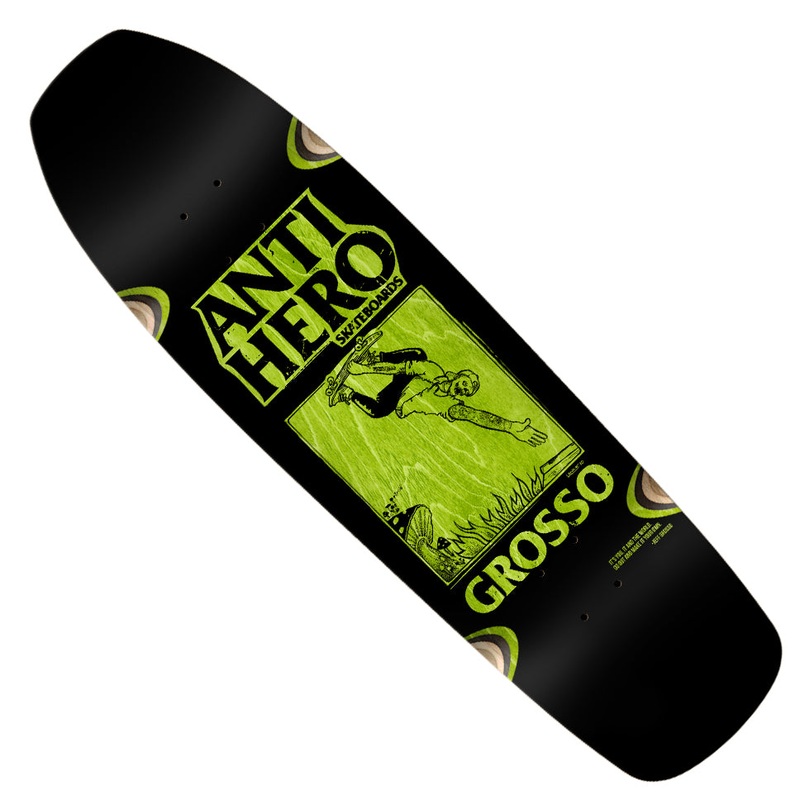 Anti-Hero SSD 2025 Grosso Shaped Black Deck