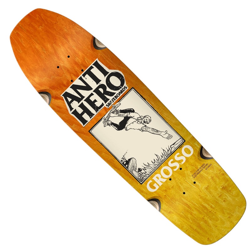 Anti-Hero SSD 2025 Grosso Shaped Fade Deck