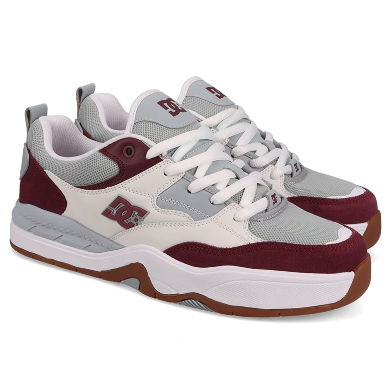 dc-shoe-co-ascend-off-white-maroon-shoes_1 DC Shoe Co. Ascend Off White Maroon Shoes