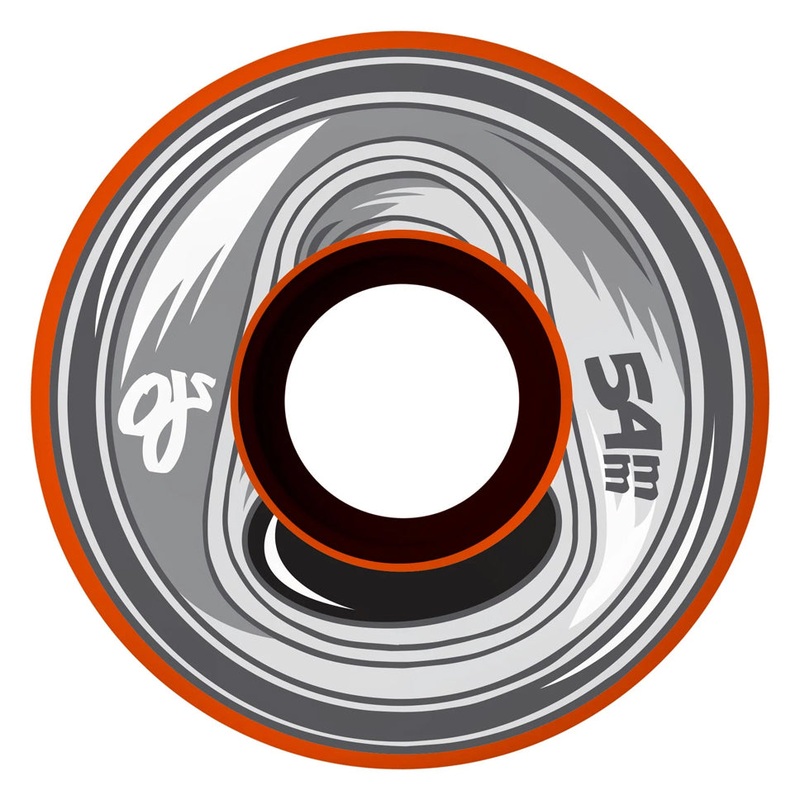 OJ 3 Frozen Energy 92a Wheels|Orange|54mm