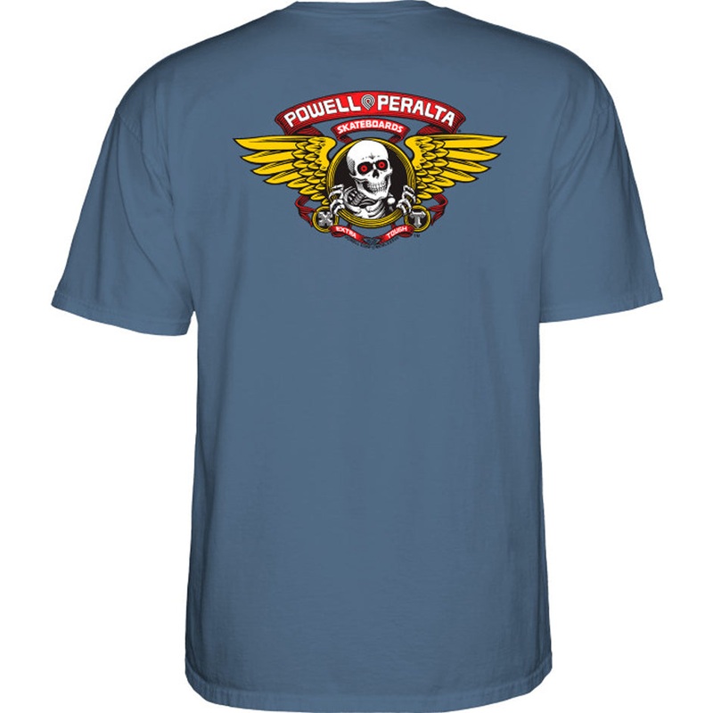 Powell Peralta Winged Ripper Indigo T Shirt
