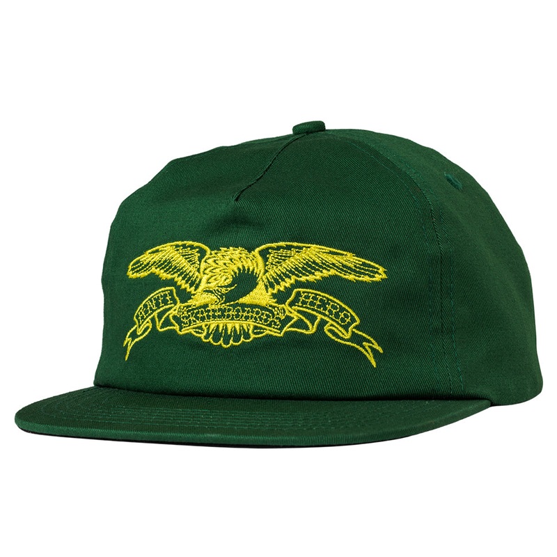 Anti-Hero Basic Eagle Dark Green Snap-Back Hat