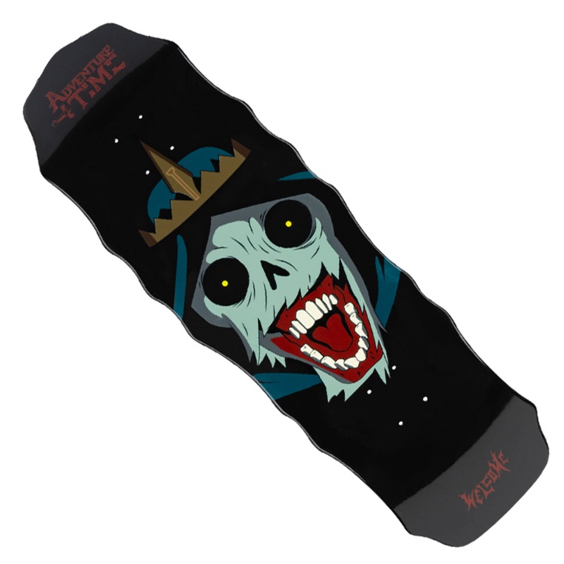 Welcome Skateboards Adventure Time The Lich on Widow Shaped Deck