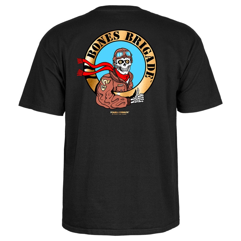 Powell Peralta Bones Brigade Ripper Pilot T Shirt
