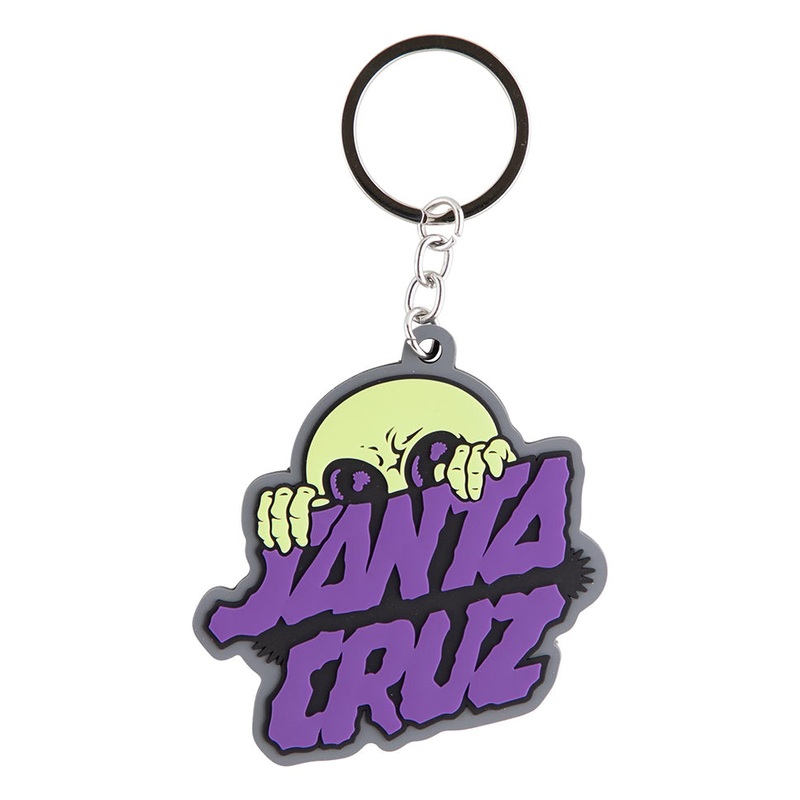 Santa Cruz Knibbs Alien Stacked Keychain