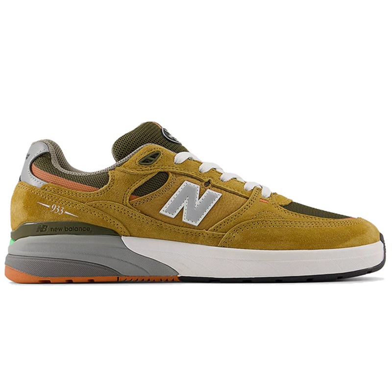 New Balance Numeric Andrew Reynolds 933 Camel Brown Shoes