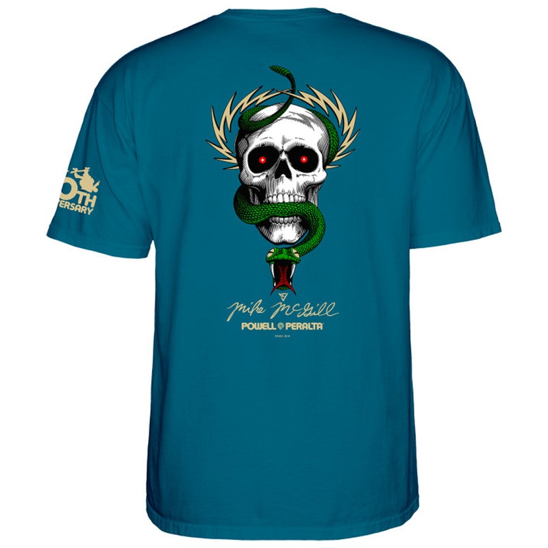 Powell Peralta McGill Skull and Snake 40th T Shirt