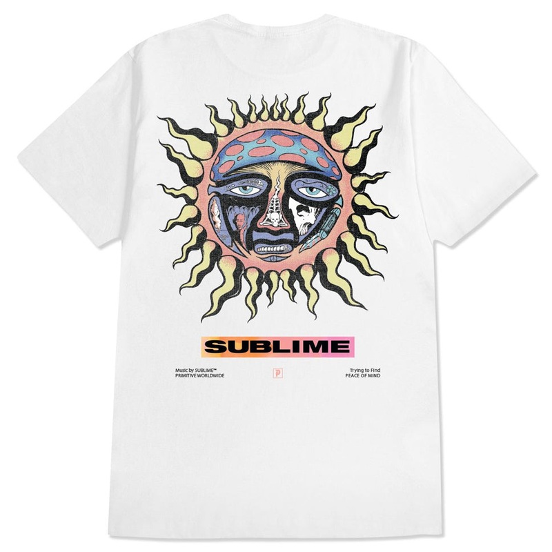 Primitive Skateboarding Sublime Arise Heavyweight T Shirt