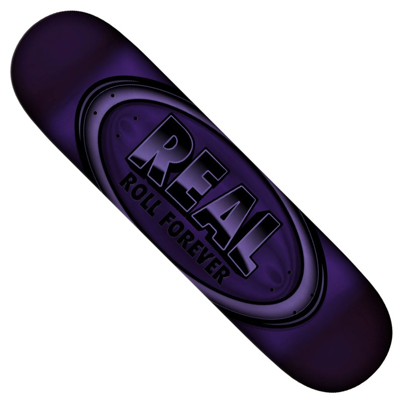 Real DBX Oval Deck|Purple|8.38 x 32.25 WB:14.5