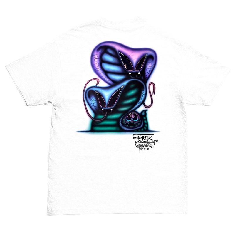 Deathwish Twins T Shirt|White|Medium|Large|Extra Large