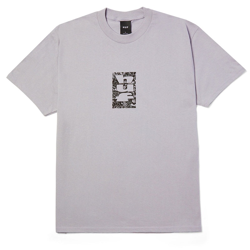 HUF Metablast T Shirt|Dusty Purple|Medium|Large|Extra Large