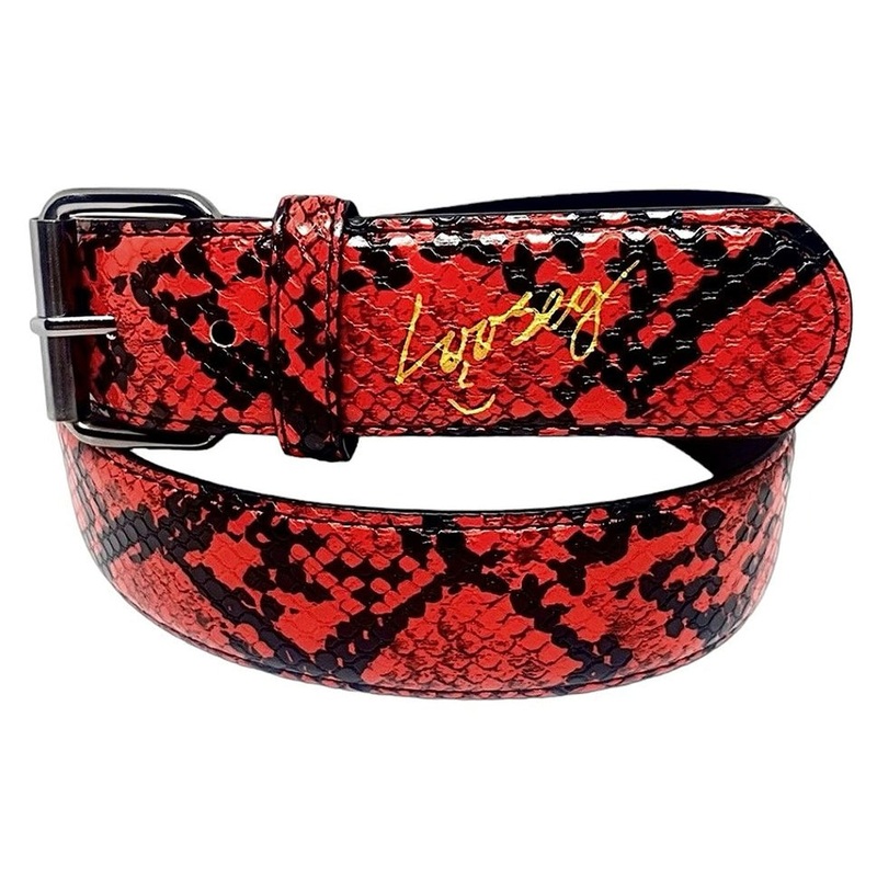 Loosey Red Slither Belt|Red|One size fits all