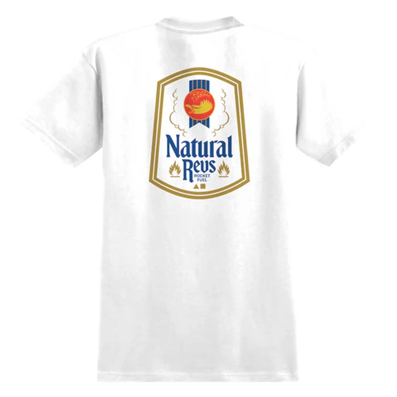 Anti-Hero Natty Revs T Shirt|White|Medium|Large|Extra Large