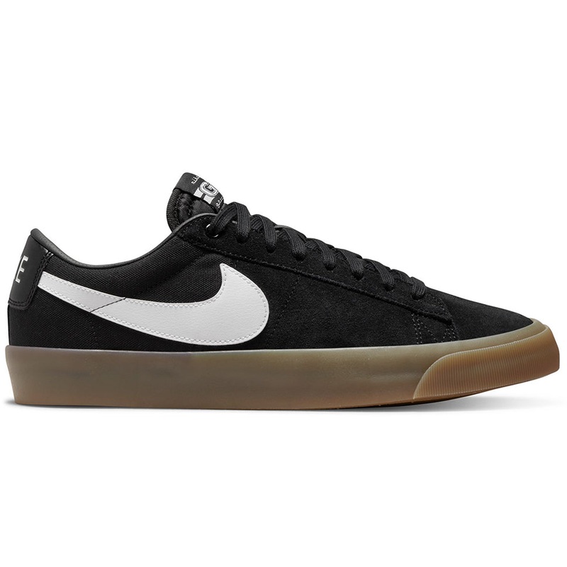 Nike SB Blazer Low Pro GT Black White Gum Shoes