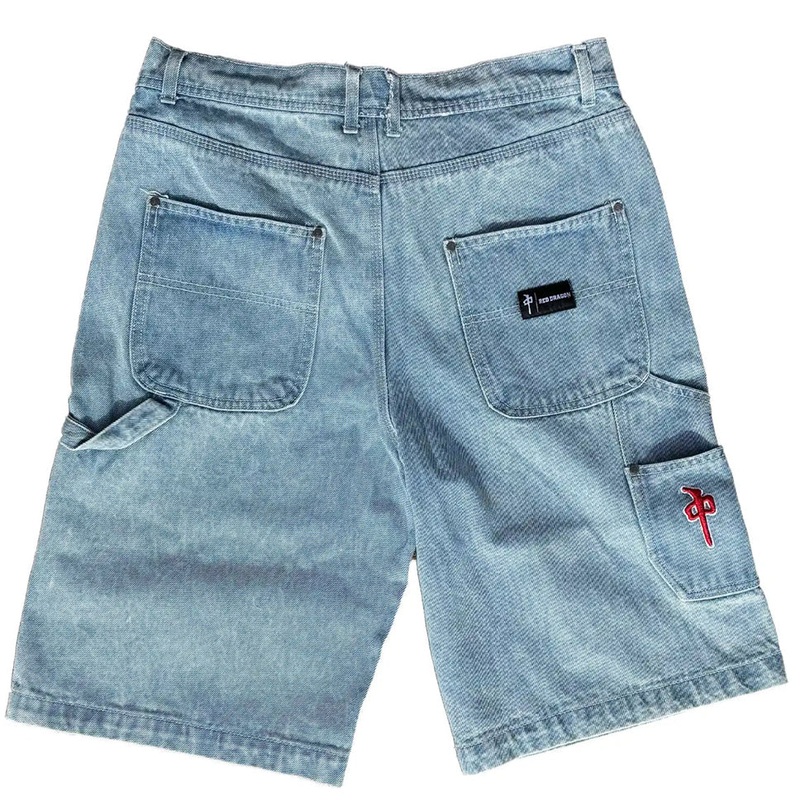 Red Dragon Mechanizer Denim Shorts