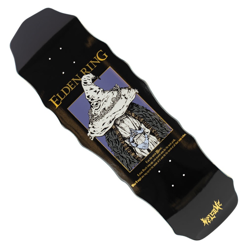 Welcome Skateboards Elden Ring Ranni on Widow Shaped Deck