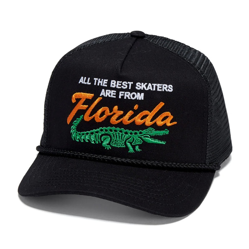 Jenkem Florida Trucker Hat|Black|One Size Fits All