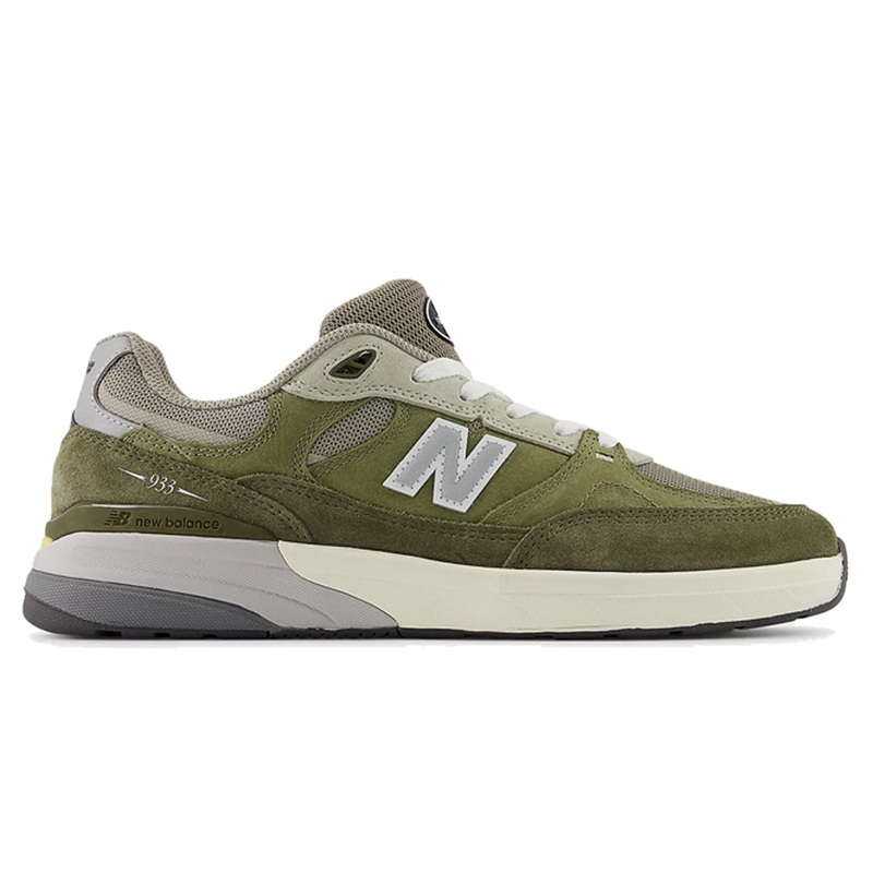New Balance Numeric Andrew Reynolds 933 Olivine Shoes