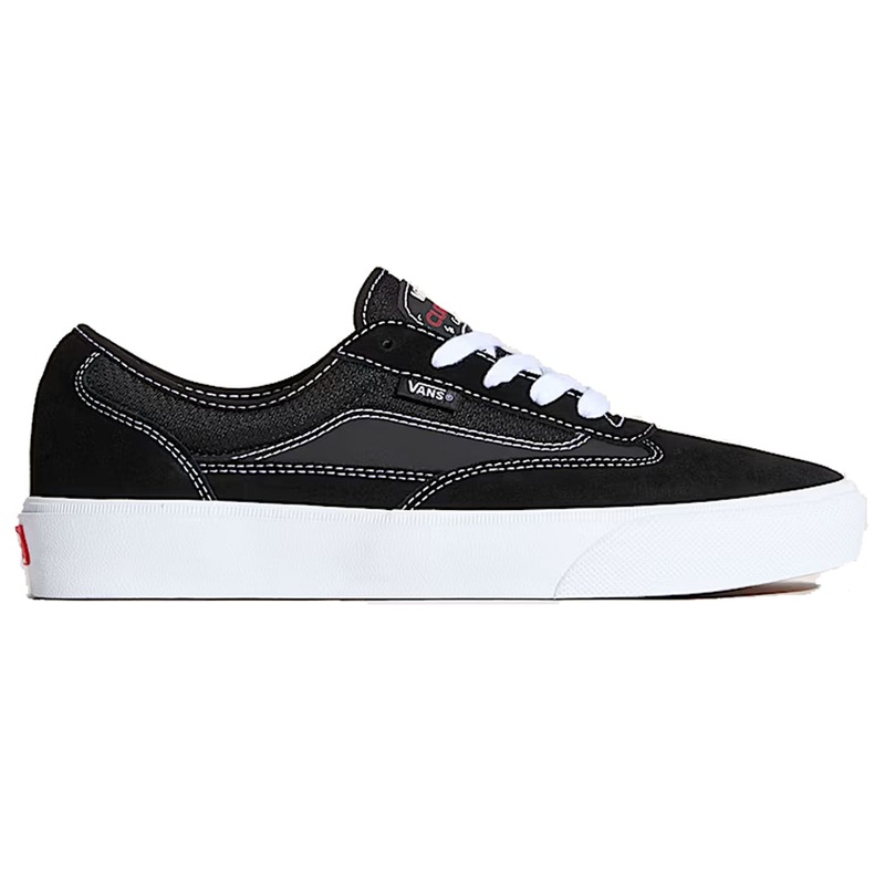 Vans Skate Curren Caples Black White Shoes