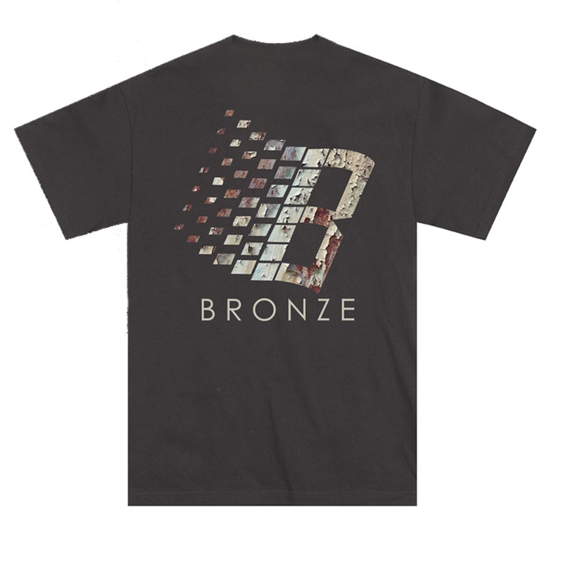 Bronze Logo Rust T Shirt|Black|Small|Medium|Large|Extra Large