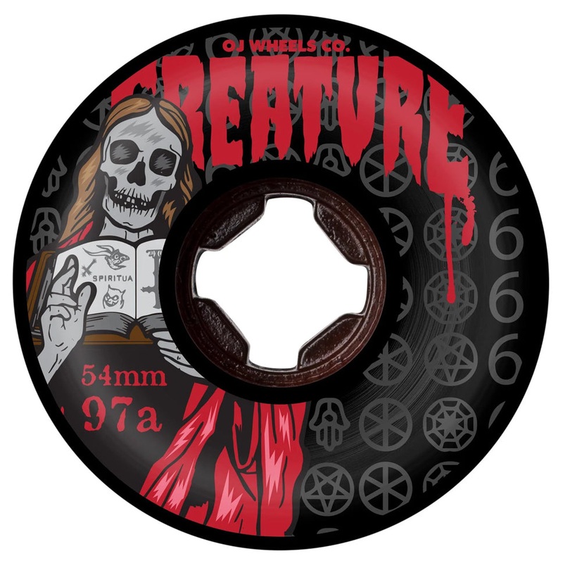 OJ 3 Creature Book of OJ Bloodsuckers Hardline 97a Wheels